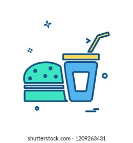 Food icon design vector