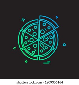 Food icon design vector