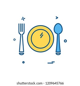 Food icon design vector