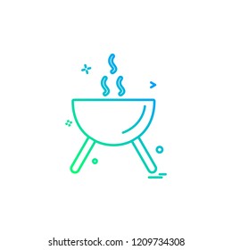 Food icon design vector
