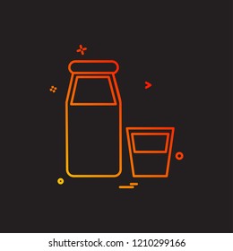 Food icon design vector