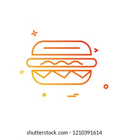 Food icon design vector