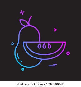 Food icon design vector