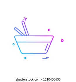 Food icon design vector