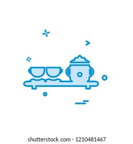 Food icon design vector