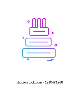 Food icon design vector