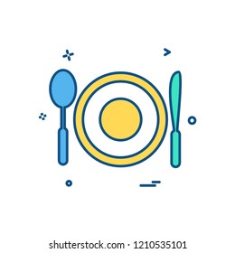 Food icon design vector