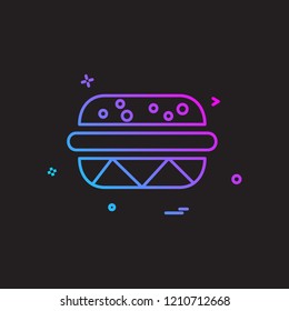 Food icon design vector