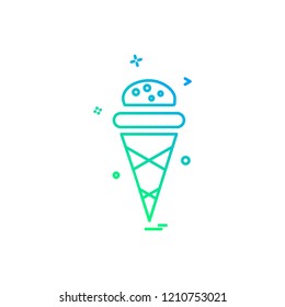 Food icon design vector