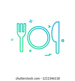 Food icon design vector