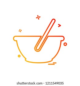 Food icon design vector