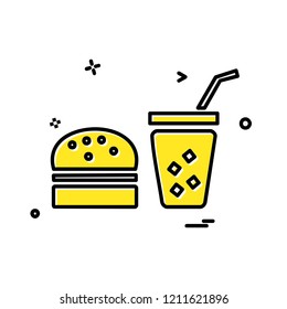 Food icon design vector