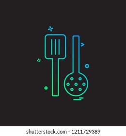 Food icon design vector