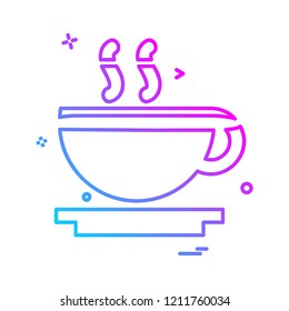 Food icon design vector