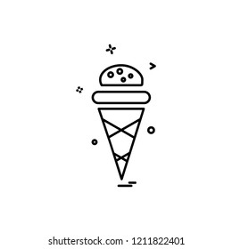 Food icon design vector