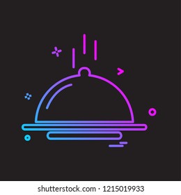 Food icon design vector