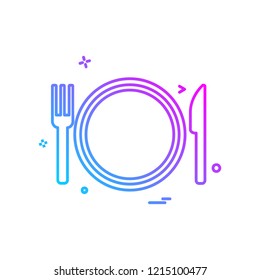 Food icon design vector