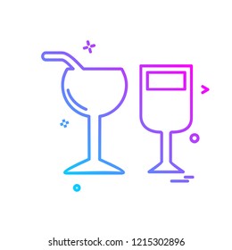 Food icon design vector