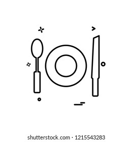 Food icon design vector