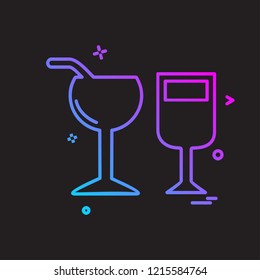 Food icon design vector