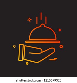 Food icon design vector