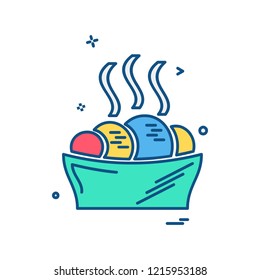Food icon design vector