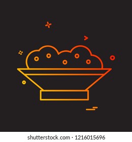 Food icon design vector