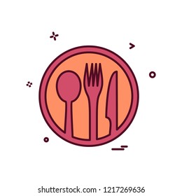 Food icon design vector Food icon design vector