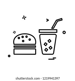 Food icon design vector