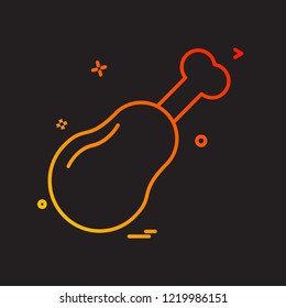 Food icon design vector