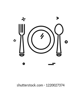 Food icon design vector