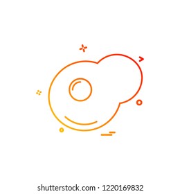 Food icon design vector