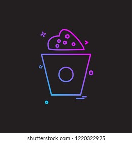 Food icon design vector