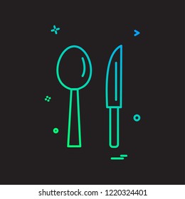 Food icon design vector