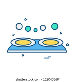 Food icon design vector