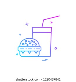 Food icon design vector