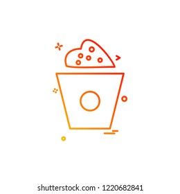 Food icon design vector