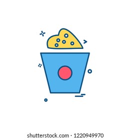 Food icon design vector