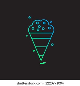 Food icon design vector