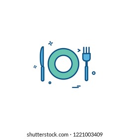 Food icon design vector 