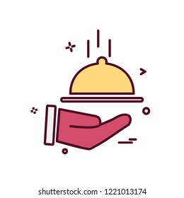 Food icon design vector