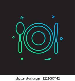 Food icon design vector