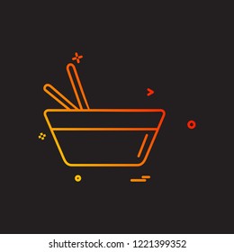 Food icon design vector