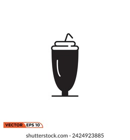 Food icon design vector graphic of template, sign and symbol, Solid style