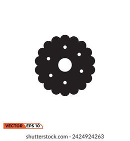 Lebensmittel-Symbol-Design-Vektor-Grafik der Vorlage, Zeichen und Symbol