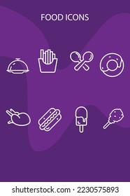 food icon design vector illustration abstract