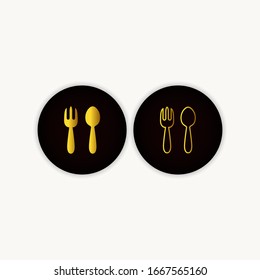 Food icon design vector template.