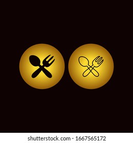 Food icon design vector template.