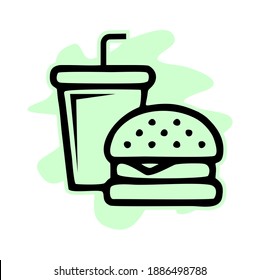 food icon isolated on white background from hotel collection