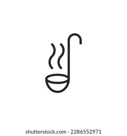 Food icon, isolated Food sign icon, vector illustration